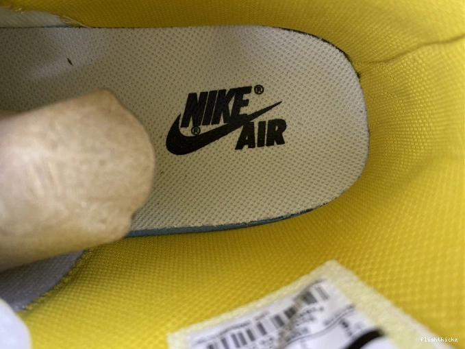 Powder Air 1 White Jordan Yellow-Cone x AQ0818-149 Dark Off-White NRG 0306